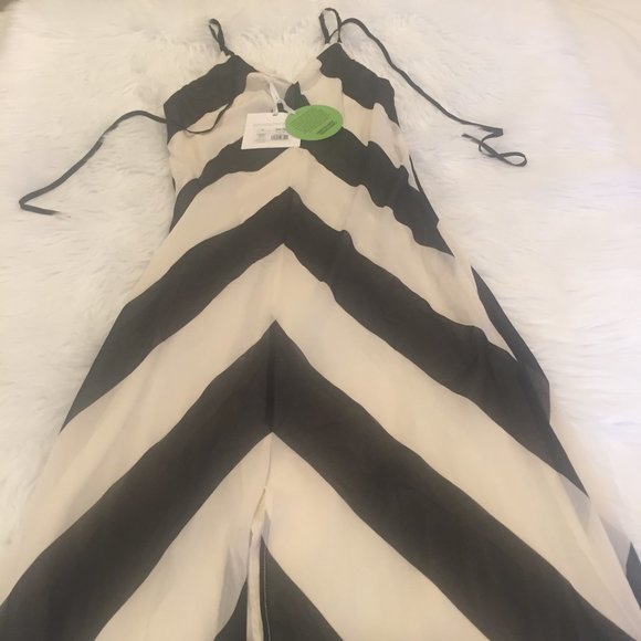 Chevron Sleeveless Slip Dress - Picture 4 of 6